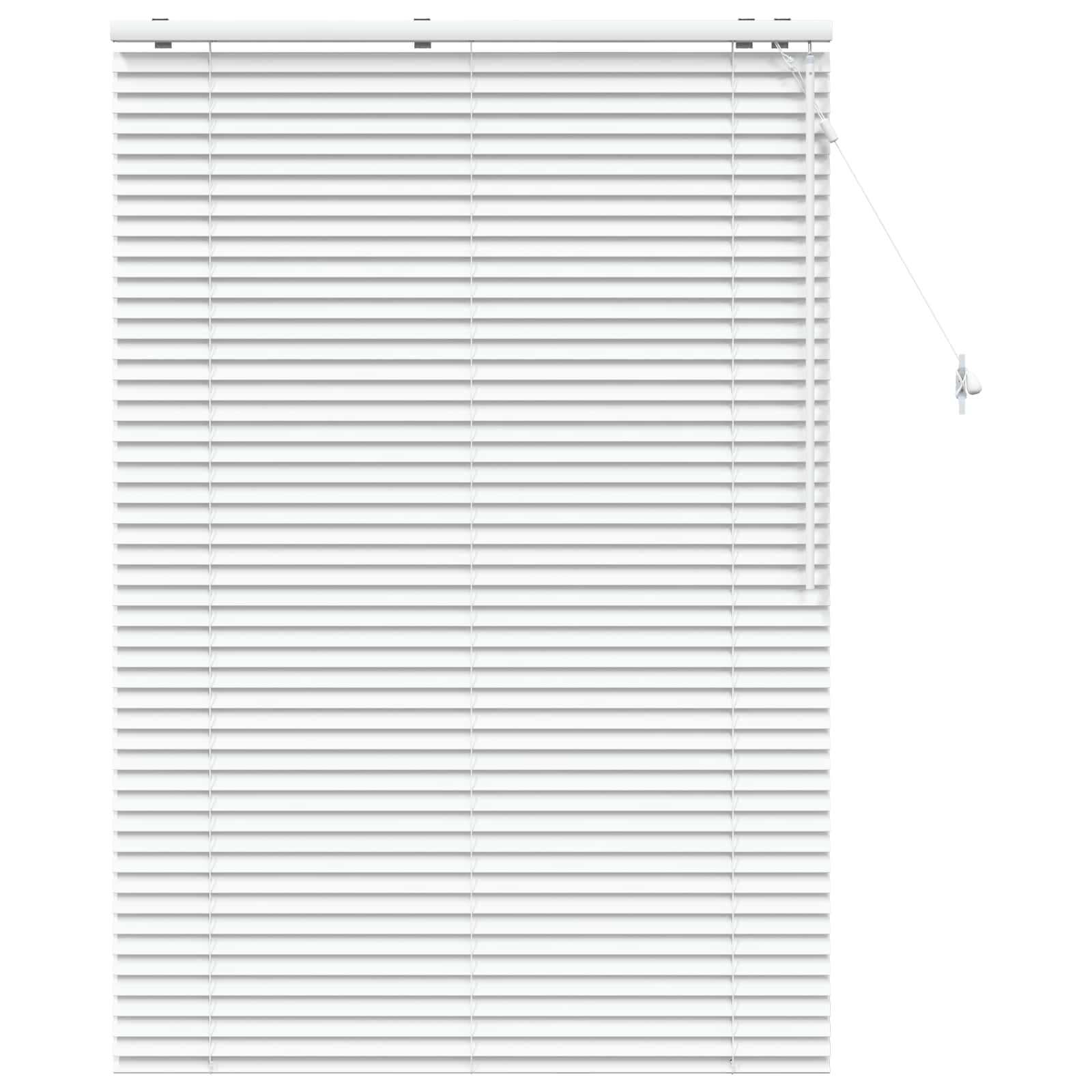 Vidaxl Weiß Venetian Blind White 110 X 160 Cm 35 Mm Solid Paulownia Wood