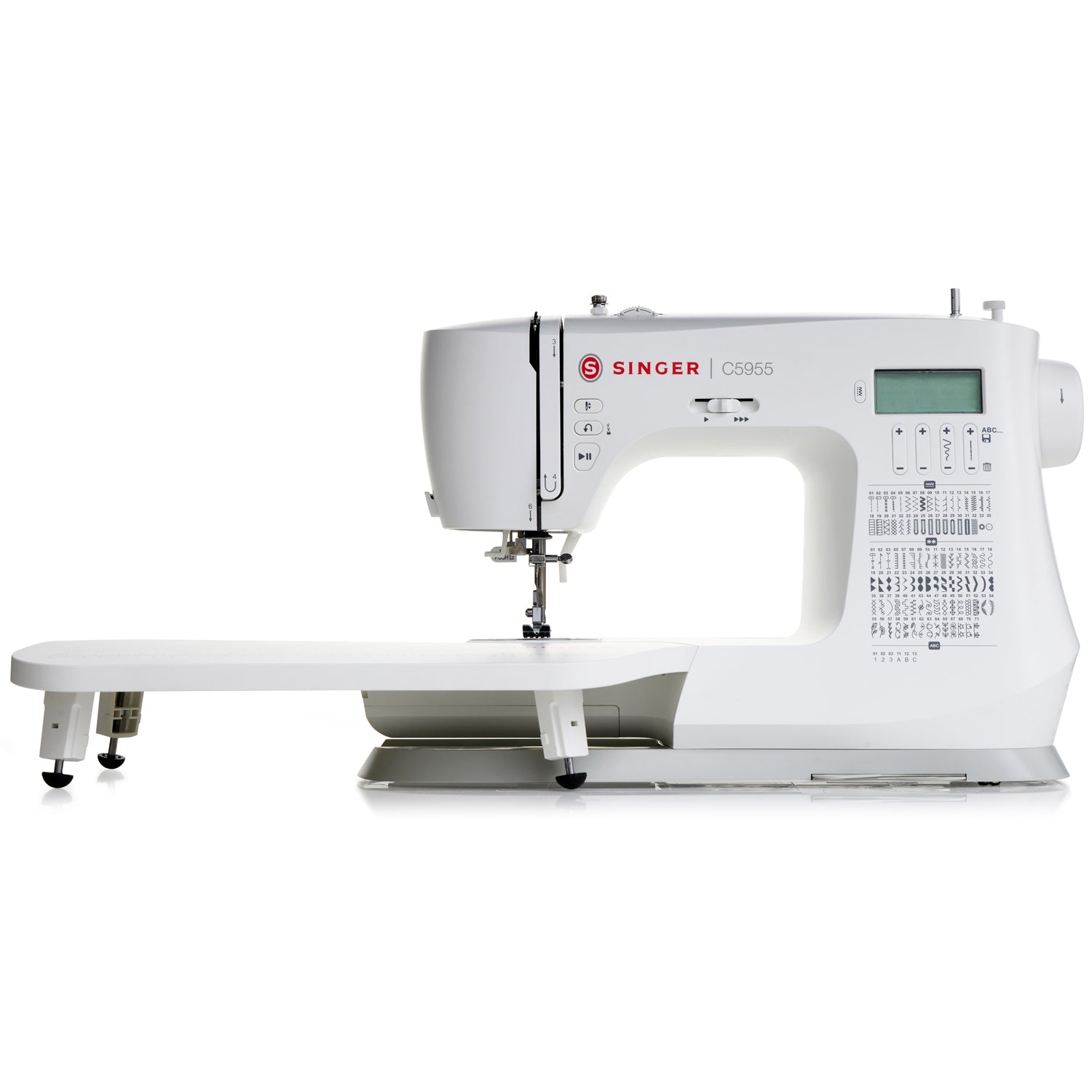 Joom Singer Weiß C5955 Nähmaschine 71 Stiche /Schwarz - Bild 5