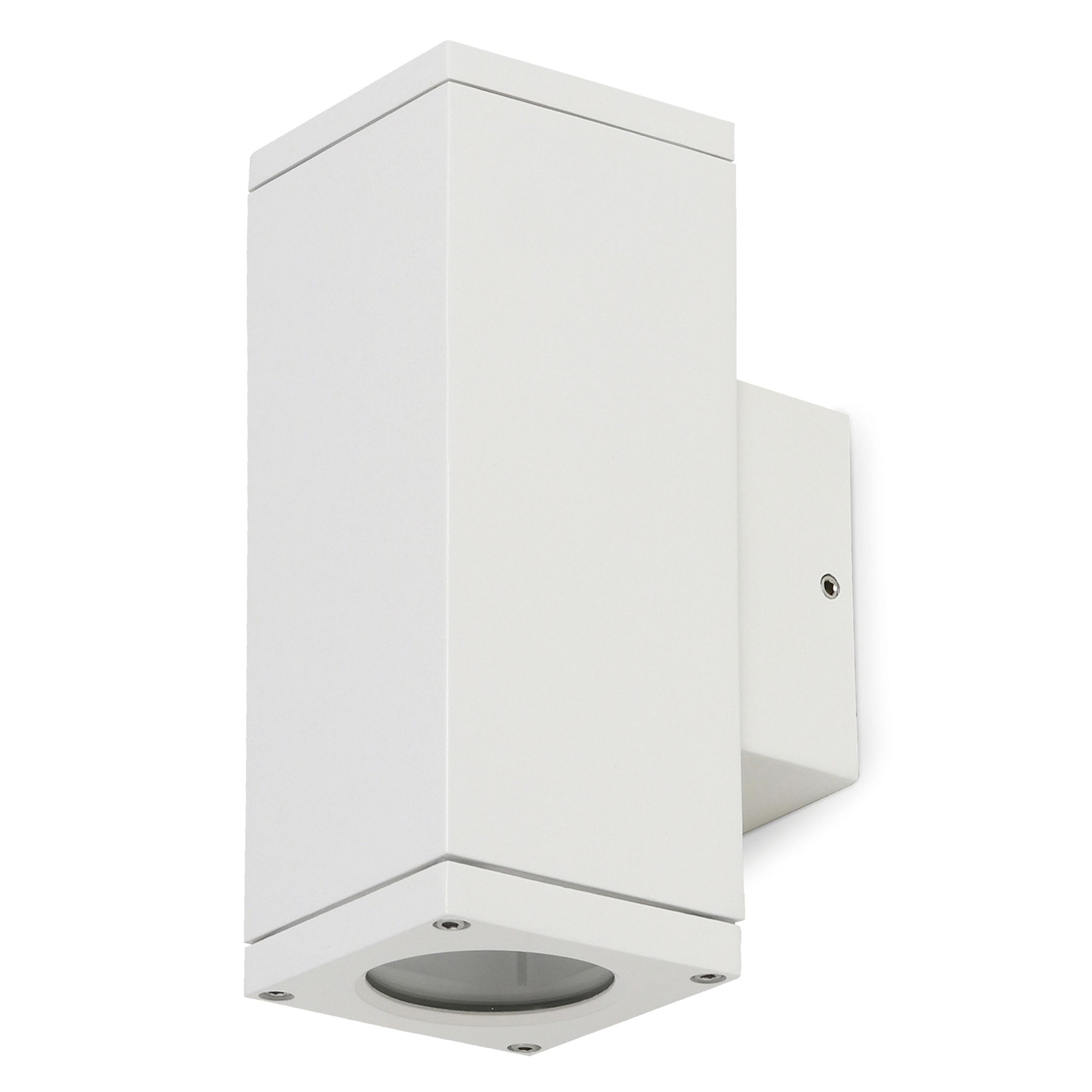 Dopo Lighting Blanc Wandleuchte Cub Square Ip54 Gu10 Up-Down - Bild 2