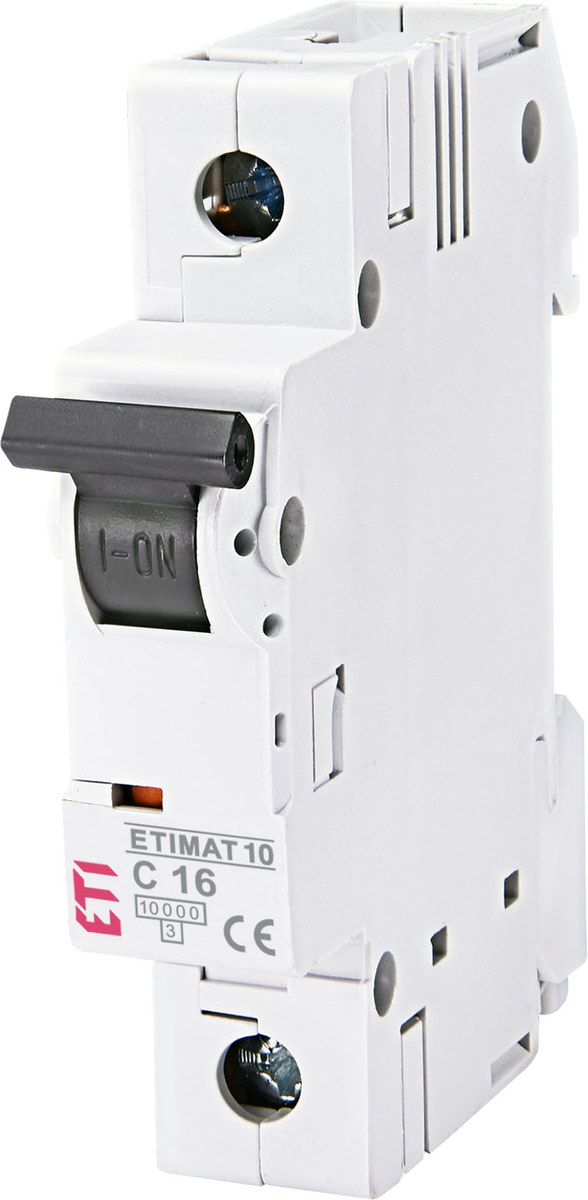 ETIMAT 10 ÜBERSTROMSCHUTZSCHALTER C 16A 1P 1M 10KA 002131716 - Bild 7
