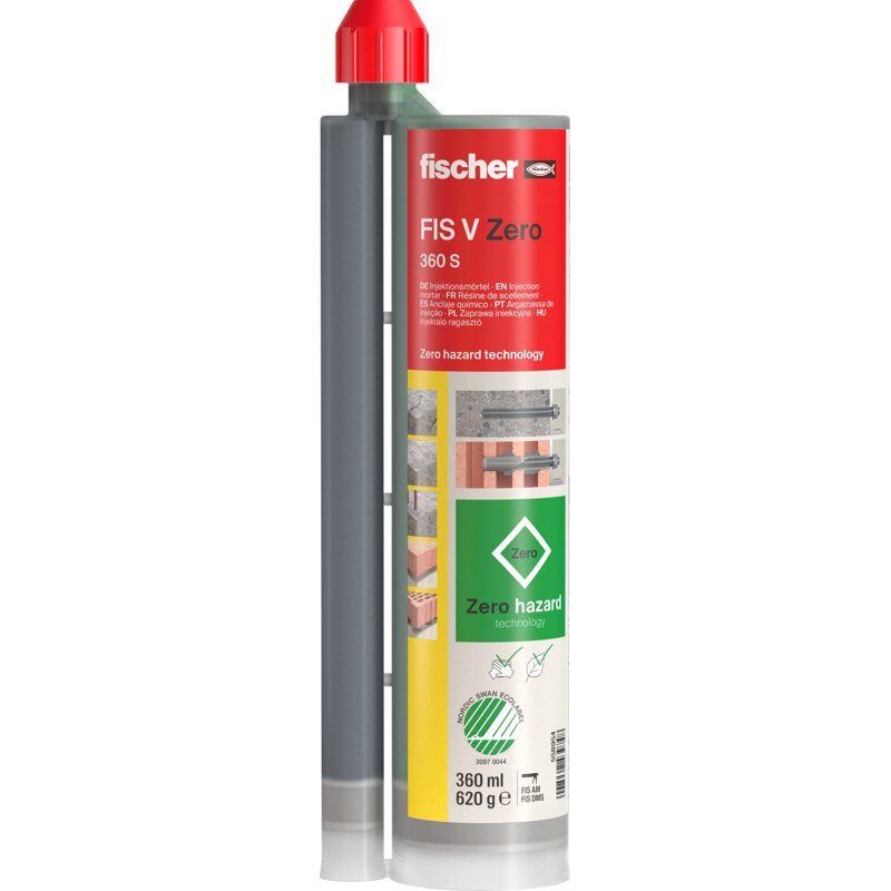 Fischer Grau 558954 Fis V Zero 360 S Injektionsmörtel 360 Ml