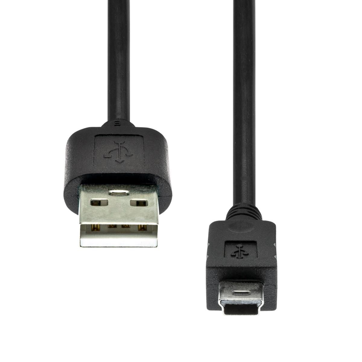 ProXtend USB 2.0 A to Mini B 5P M/M Black 1M (1 m, USB 2.0), USB Kabel - Bild 2
