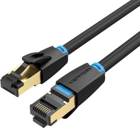 Vention Schwarz Netzwerkkabel Rj45 Sftp Cat.8 1M - Bild 4