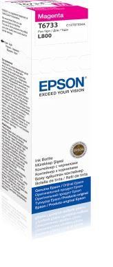 Epson , Druckerpatrone, T6733 Magenta Ink Bottle 70Ml (M) - Image 4