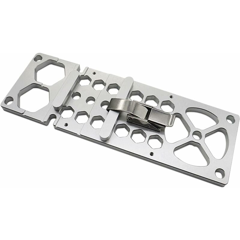 Équerre de guidage à 90° en alliage d'aluminium, butée 260 mm pour scie circulaire
