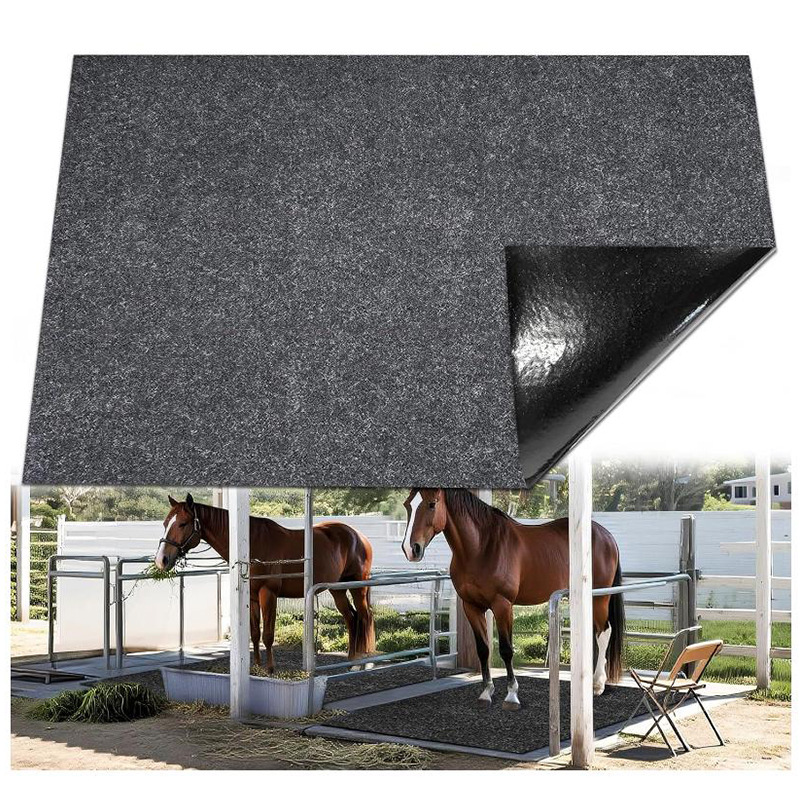 Tapis antidérapant en feutre 120 x 180 cm, 3 mm, découpable sur mesure, gris foncé