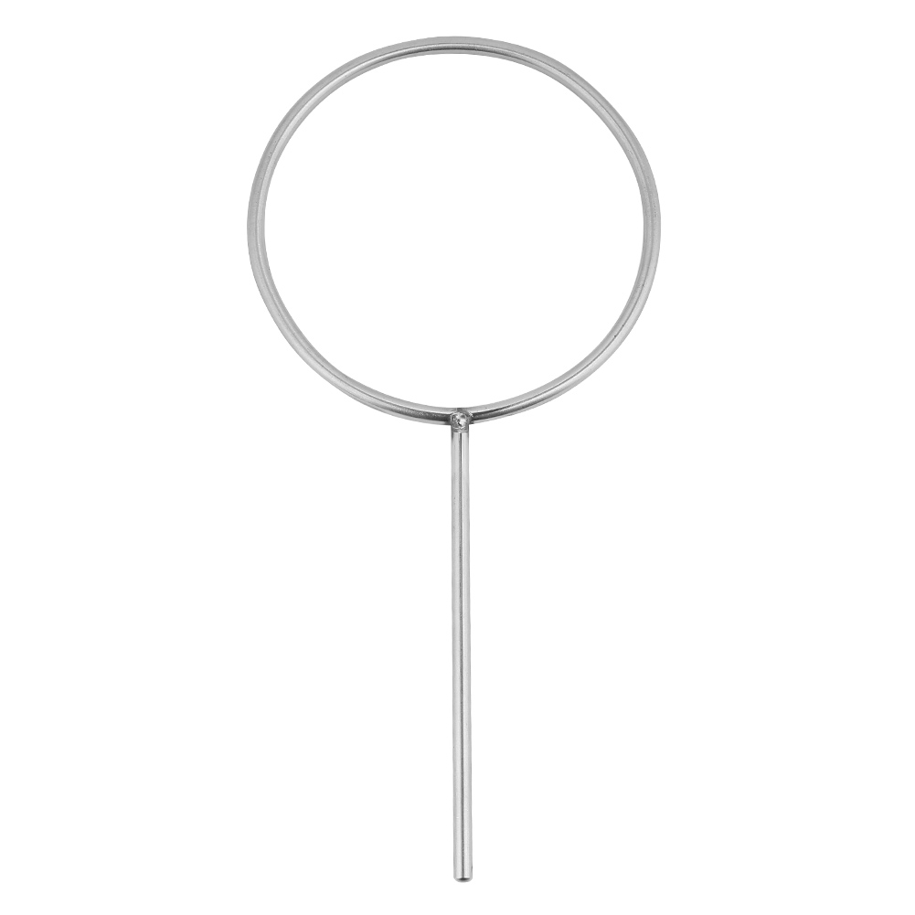 Support annulaire de laboratoire en acier inoxydable 304, anneau fermé 160 mm, support de table pour béchers et flacons