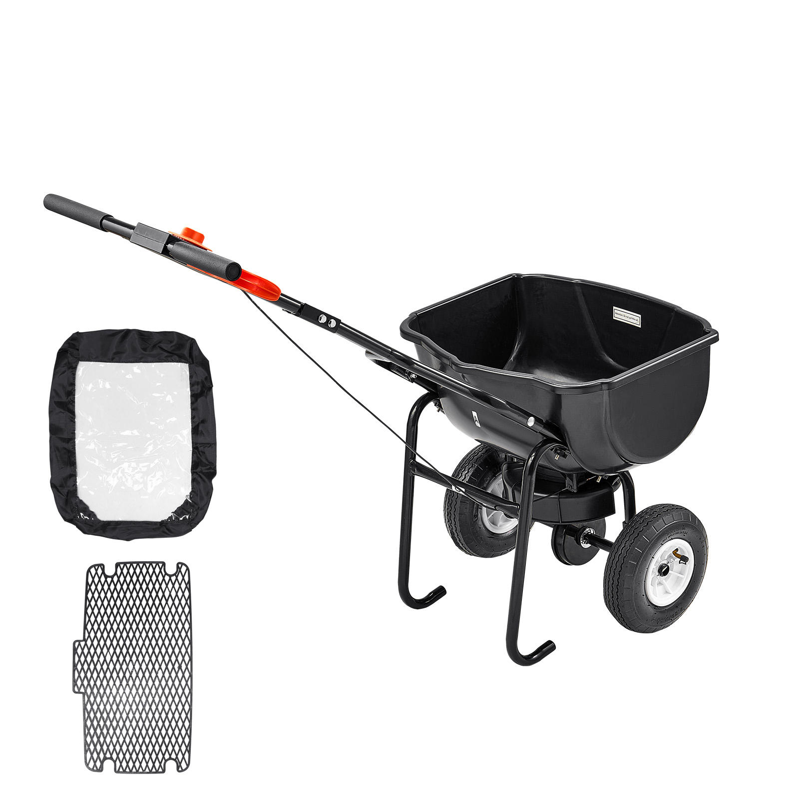 Mophorn Seminatrice Per Trattore Rimorchio, Capacit� Di 27,2 Kg, Spand MOPHORN