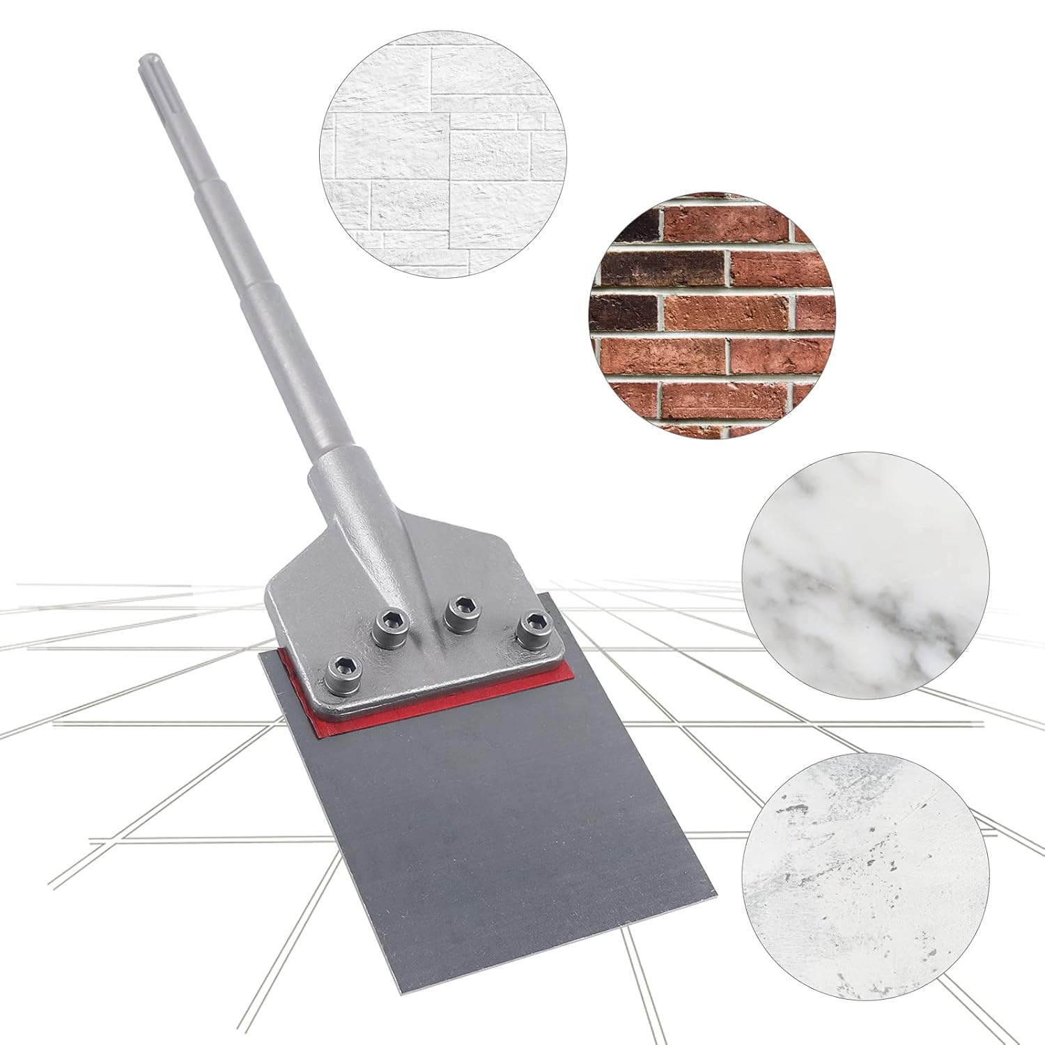 Sds Max Ciseau À Spatule Pour Colle Tapis Ciseau Grattoir À Sol En