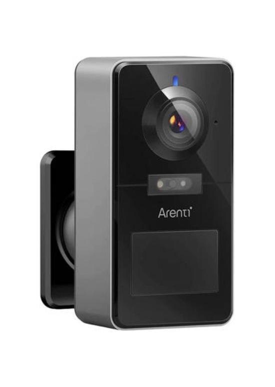 Arenti Sicherheitskamera Power1 4.0mp Schwarz Kabellos