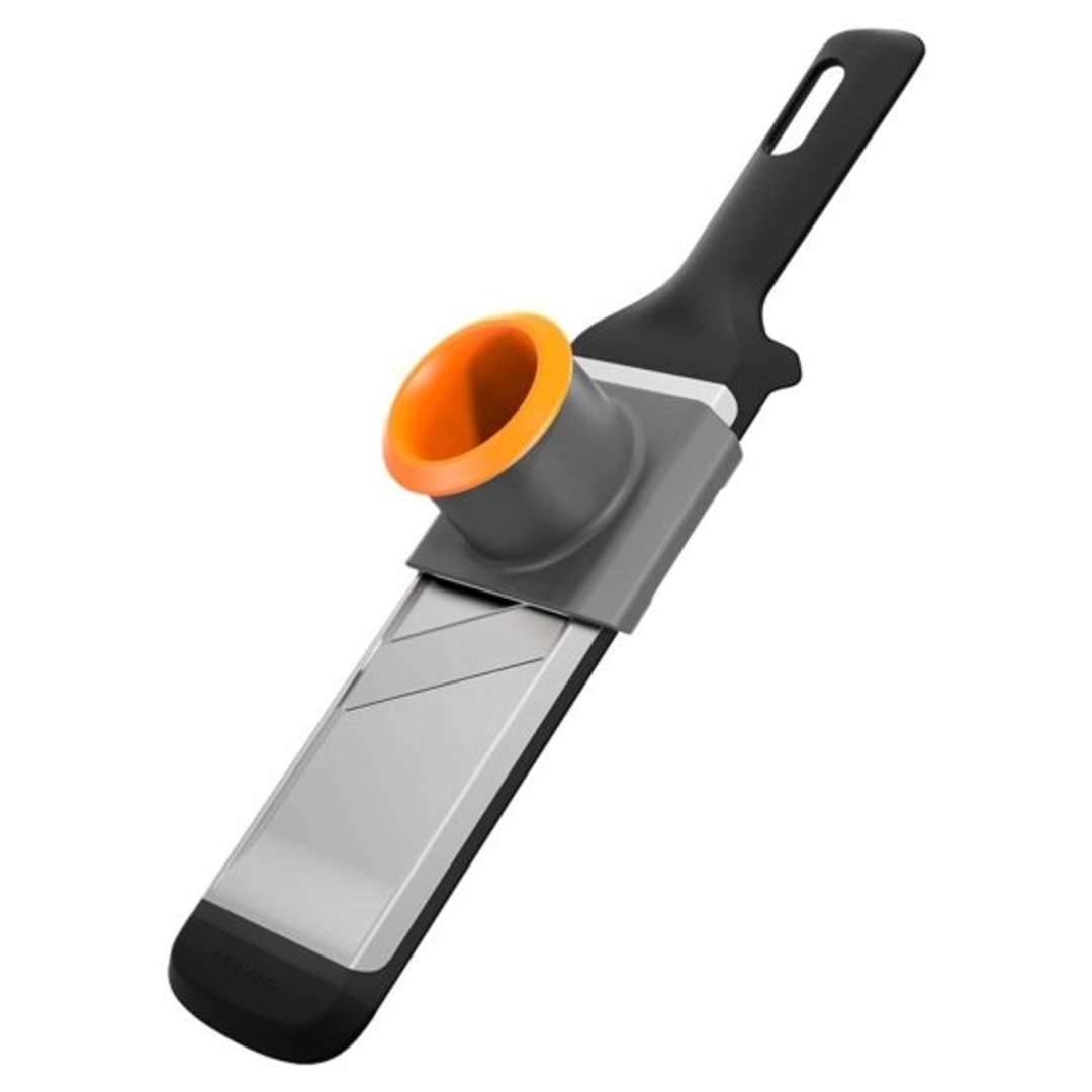 Fiskars Schwarz - Reibe / Gemüseschneider Funktionelle Form 1014416