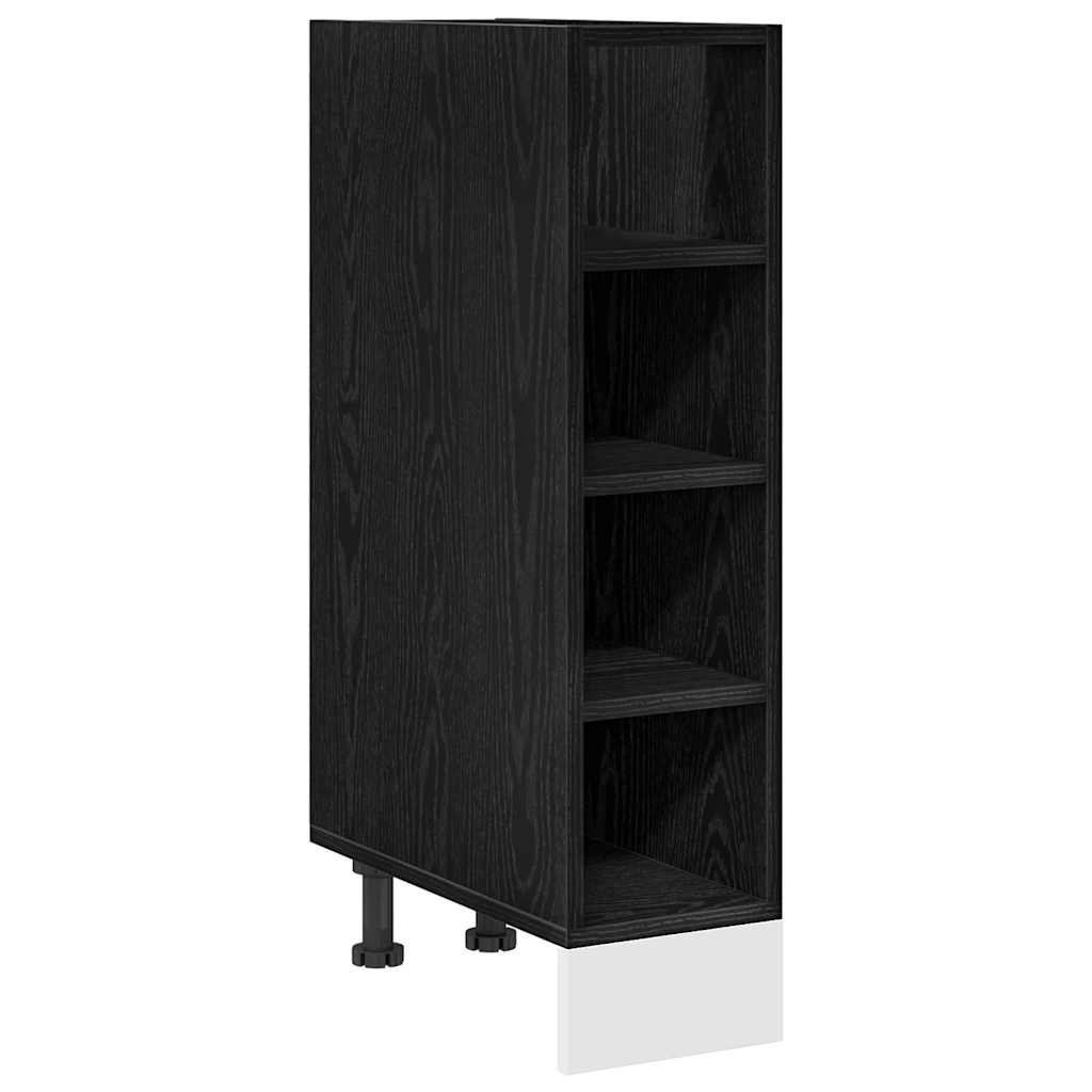 Meuble Bas De Cuisine - Armoire De Cuisine Chêne Noir 20 X 44,5 X 81,5