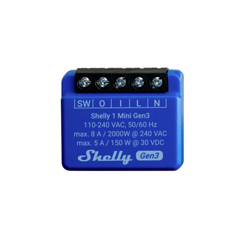 Shelly 1 Mini Gen3 Schaltaktor Wi-Fi, Bluetooth