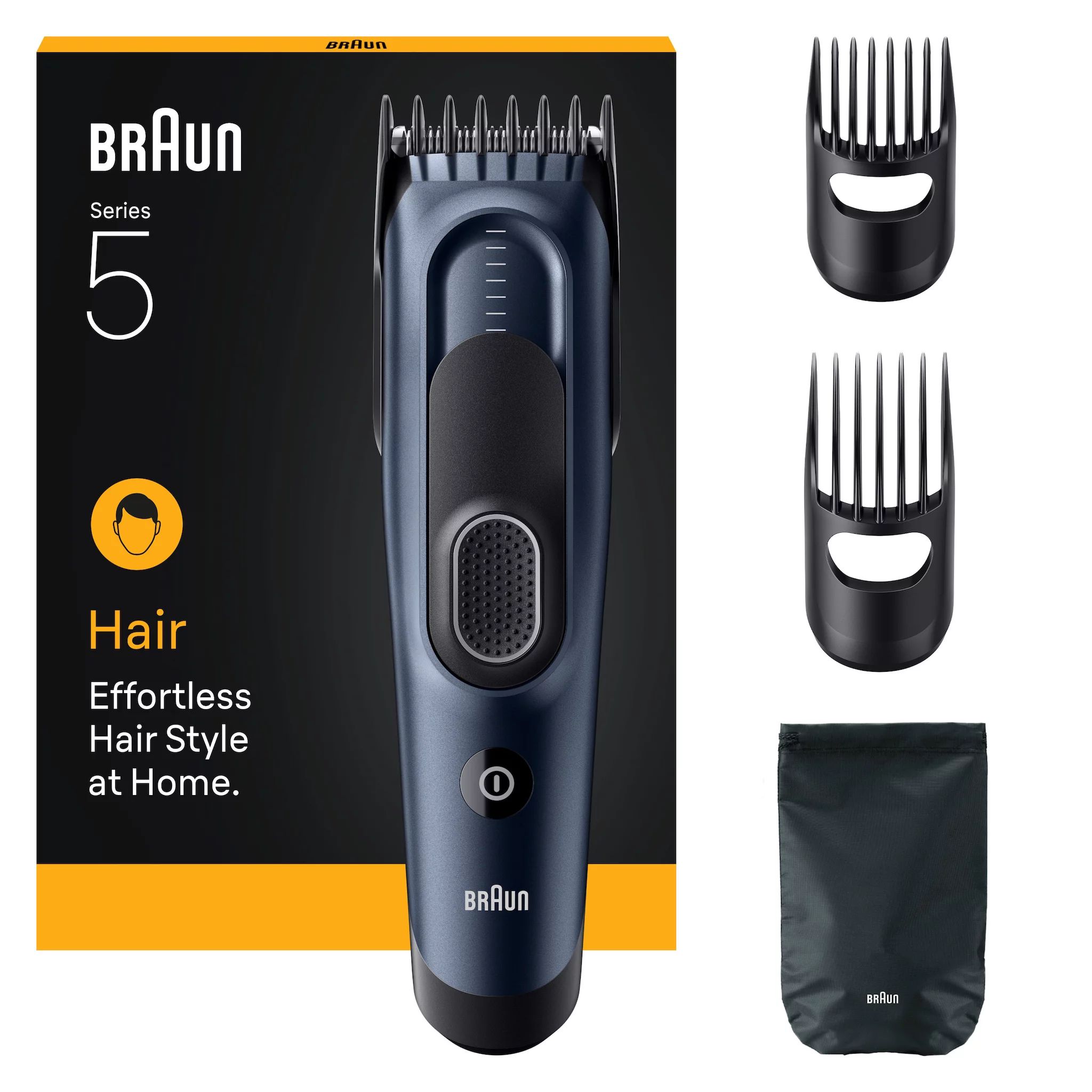 Braun Blau Trimmer + Haarschneider, Hairclipper Series 5 - Bild 2