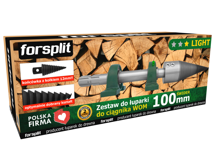 Spaccalegna Da 100 Mm Per Trattore / Set Zw2u-100k2 OEM