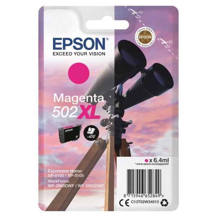 Epson 502XL - hj kapacitet - magenta - original - blkpatron - Bild 3