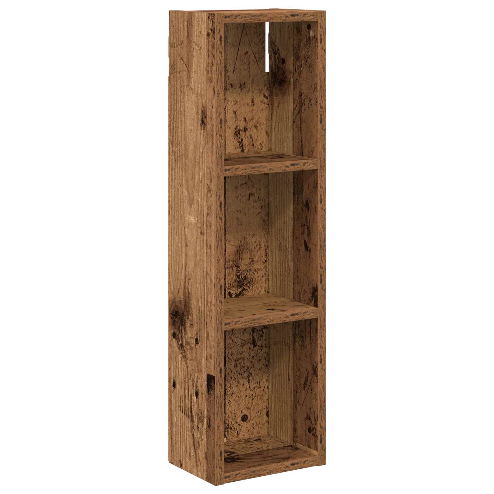 Vidaxl Bathroom Wall Cabinet Old Wood 20 X 14 X 70 Cm Engineered Wood