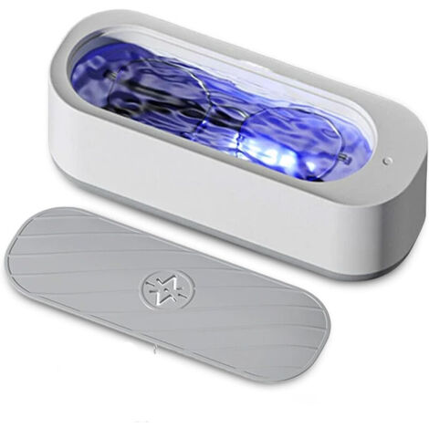 Nettoyeur à ultrasons portable pour lunettes, bijoux et montres, silencieux
