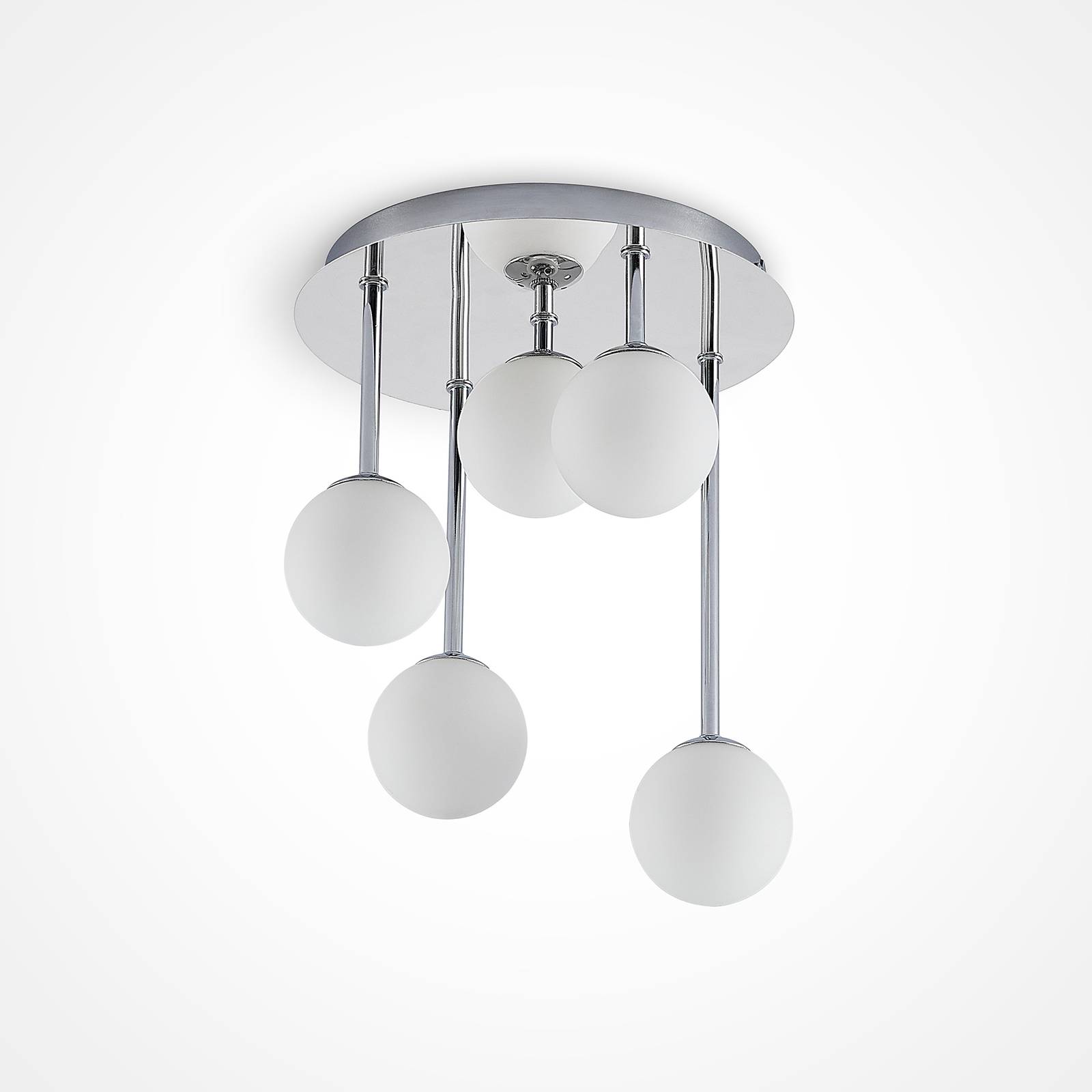 Lindby - Plafonnier À Intensité Variable 'chrissy' En Métal Pour Salon & Salle À Manger