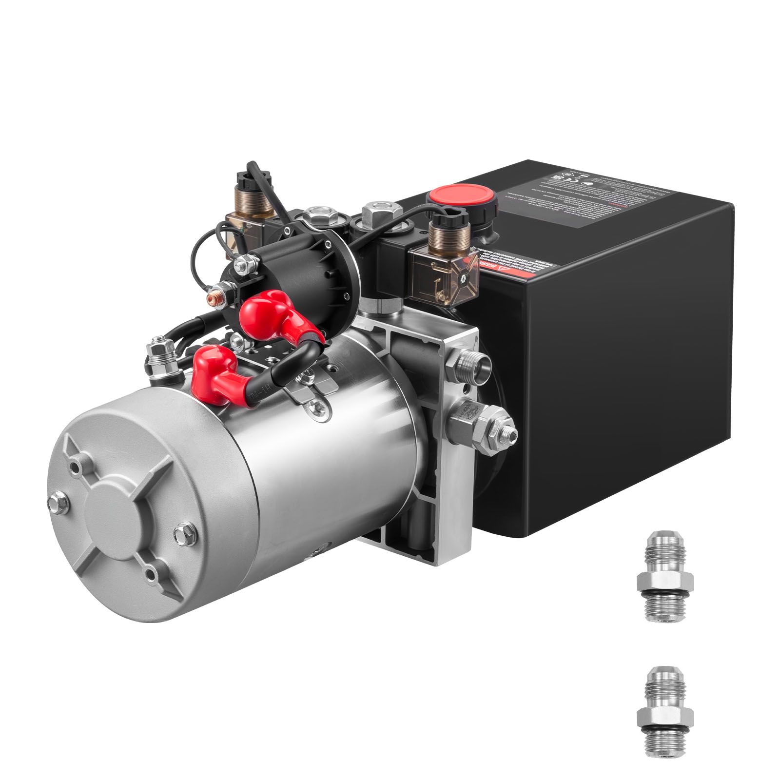 Pompe hydraulique 12V double effet pour benne basculante, 22 MPa, 3,4 L/min, réservoir 4 L, YUDO