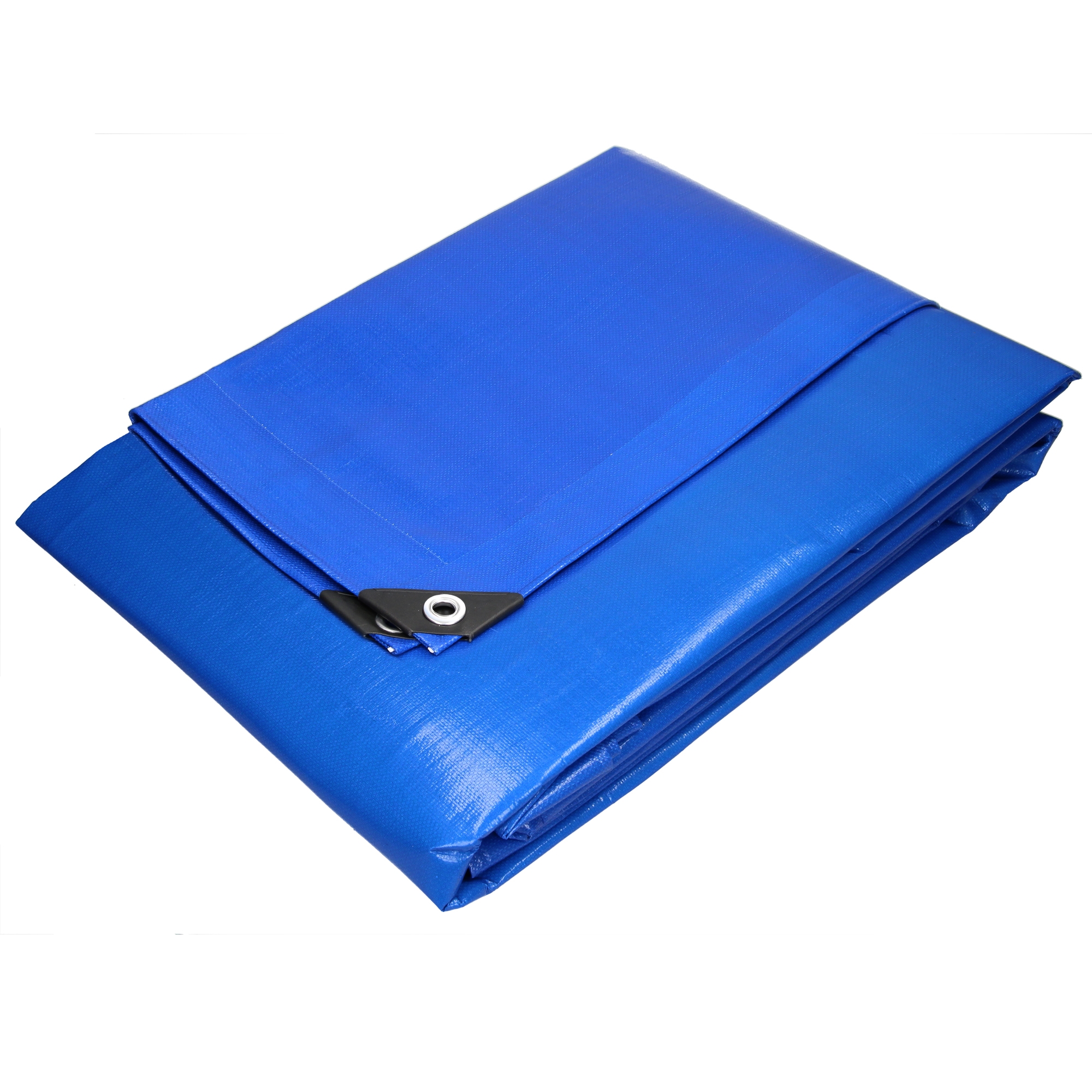Ecd Germany Abdeckplane Gewebeplane Mit Ösen 8x12m 96m² 260g/m² Blau Aus Polyethylen Schimmelresistent Wasserdicht Reißfest Schutzplane Bootsplane Gartenplane