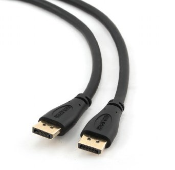 Gembird Schwarz Stecker 20-Poliger Displayport Stecker 20-Poliger Displayport 3 M