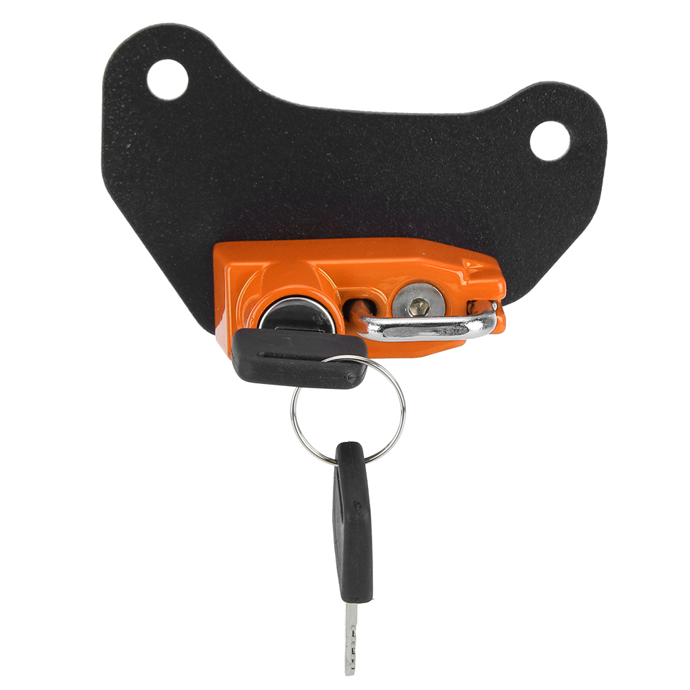 Crochet antivol de casque en alliage d'aluminium, 2 clés fournies, pour Indian Scout