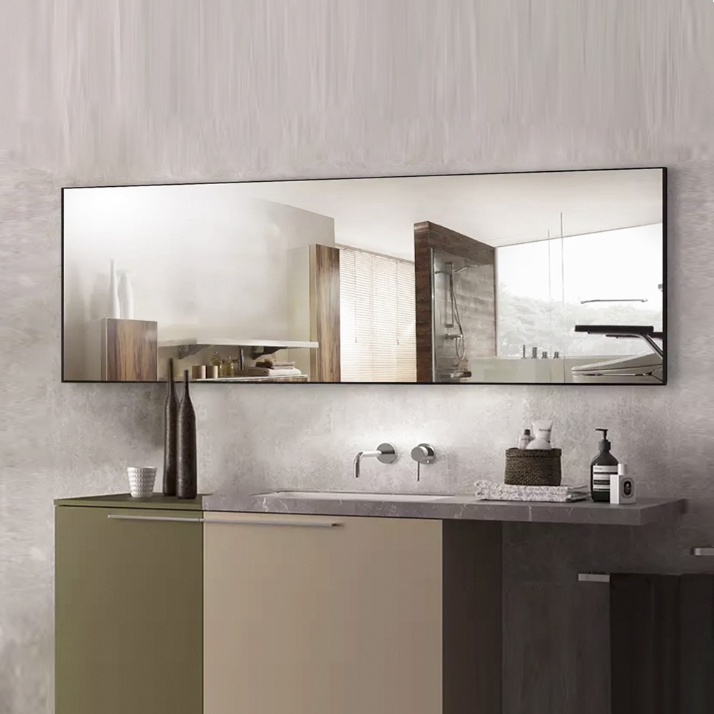 Fortuna Lai - Miroir Sur Pied Rectangle Avec Cadre En Métal Miroir Sur