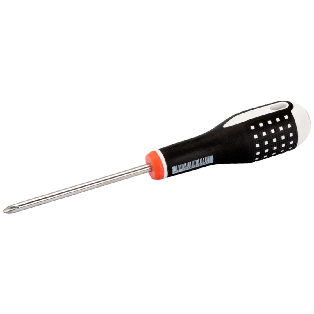 Bahco Ergo Phillips-Schraubendreher Aus Edelstahl, Mit 3-Komponentengriff, Ph3 X 150 Mm