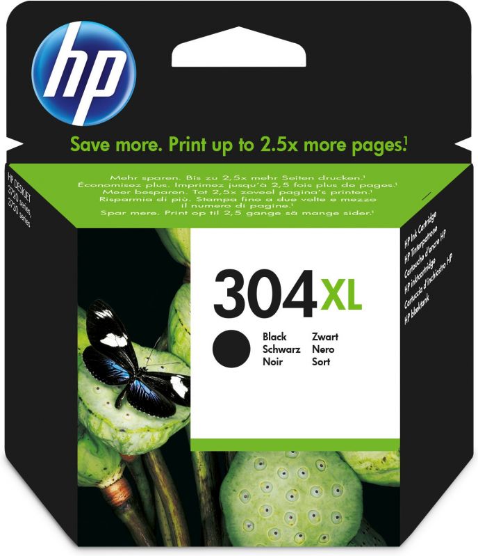 Hp N9k08ae / 304XL Original Druckerpatrone Instant Ink Schwarz N9k08ae#Uus - Image 6