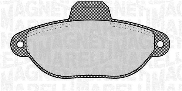 Oem Mm Pf0220 Magneti Marelli Bremsbeläge Vorne
