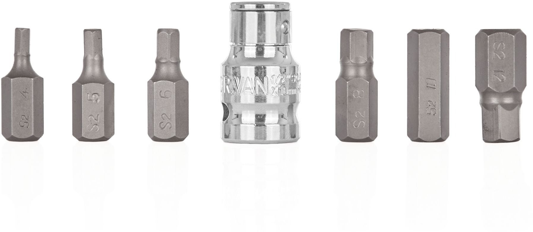 Import Werkzeug Hex Bit Set Geko Modell Hex Bit Set S2 Stahl 7 Teile