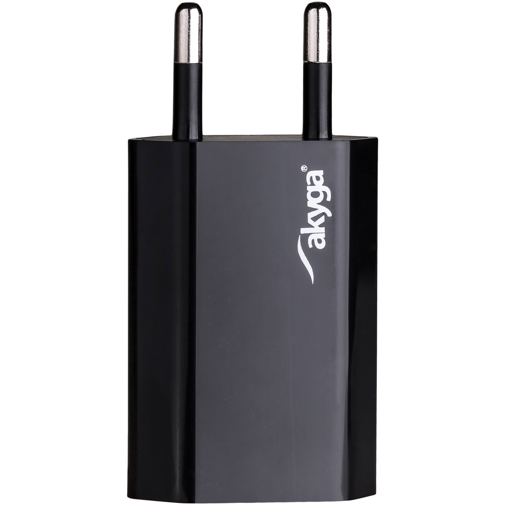 Akyga Schwarz - Ak-Ch-03Bk Usb Ladegerät 5 W 1X Usb-A Innenbereich