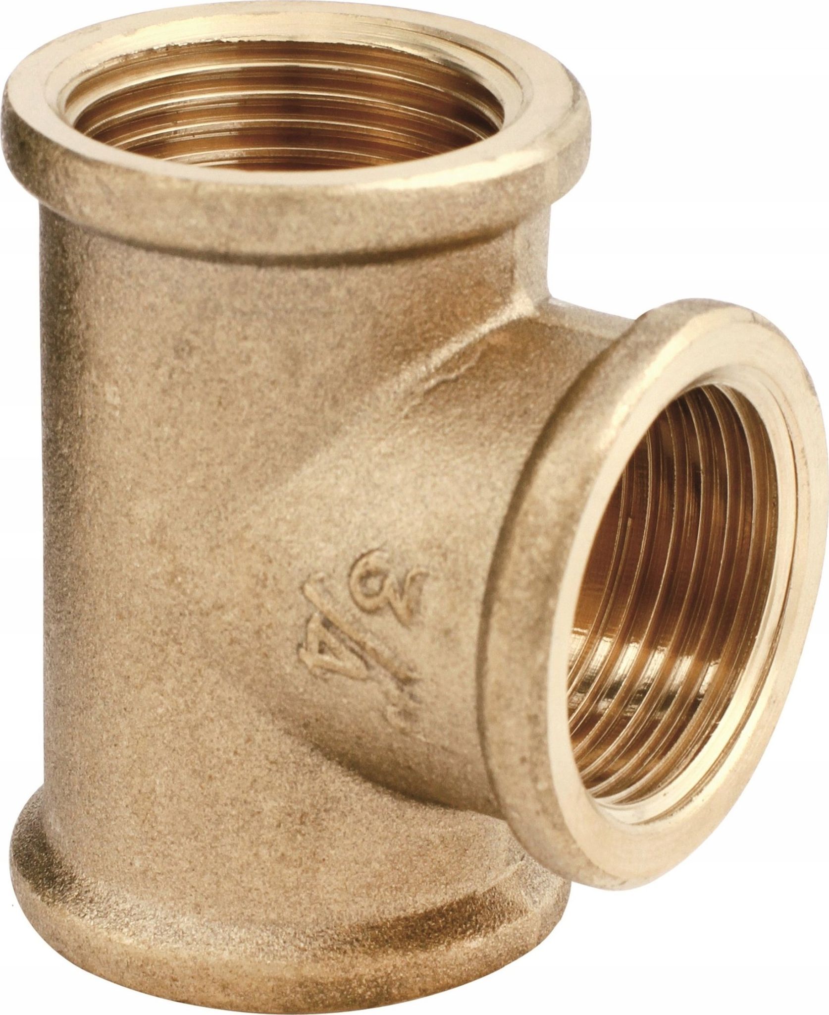 Bricoline Fitting Hydroland Brass Tee Fitting Druck 10 Bar Temperatur 120°C