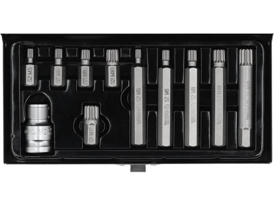 Yato Spline-Schraubendreher-Bits, 11Er-Set Yt-0415