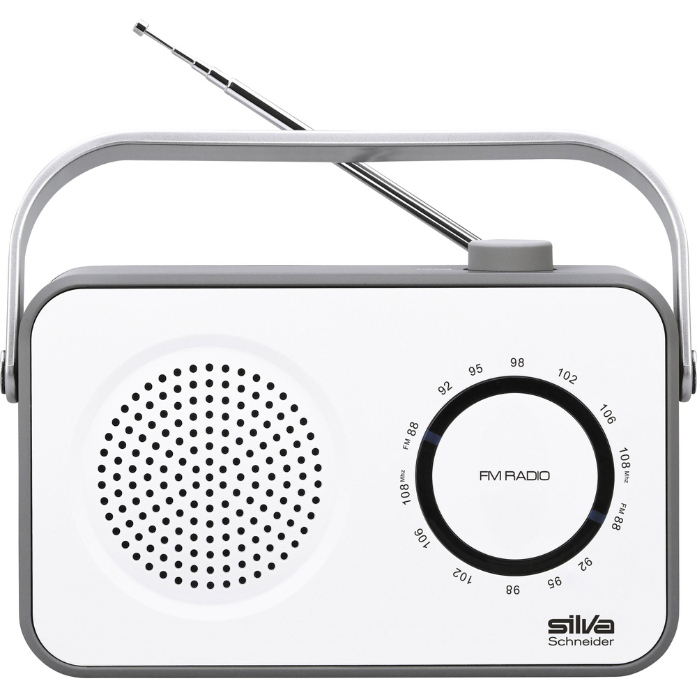Silva-Schneider M 295 Portable Radio, weiß - Image 2