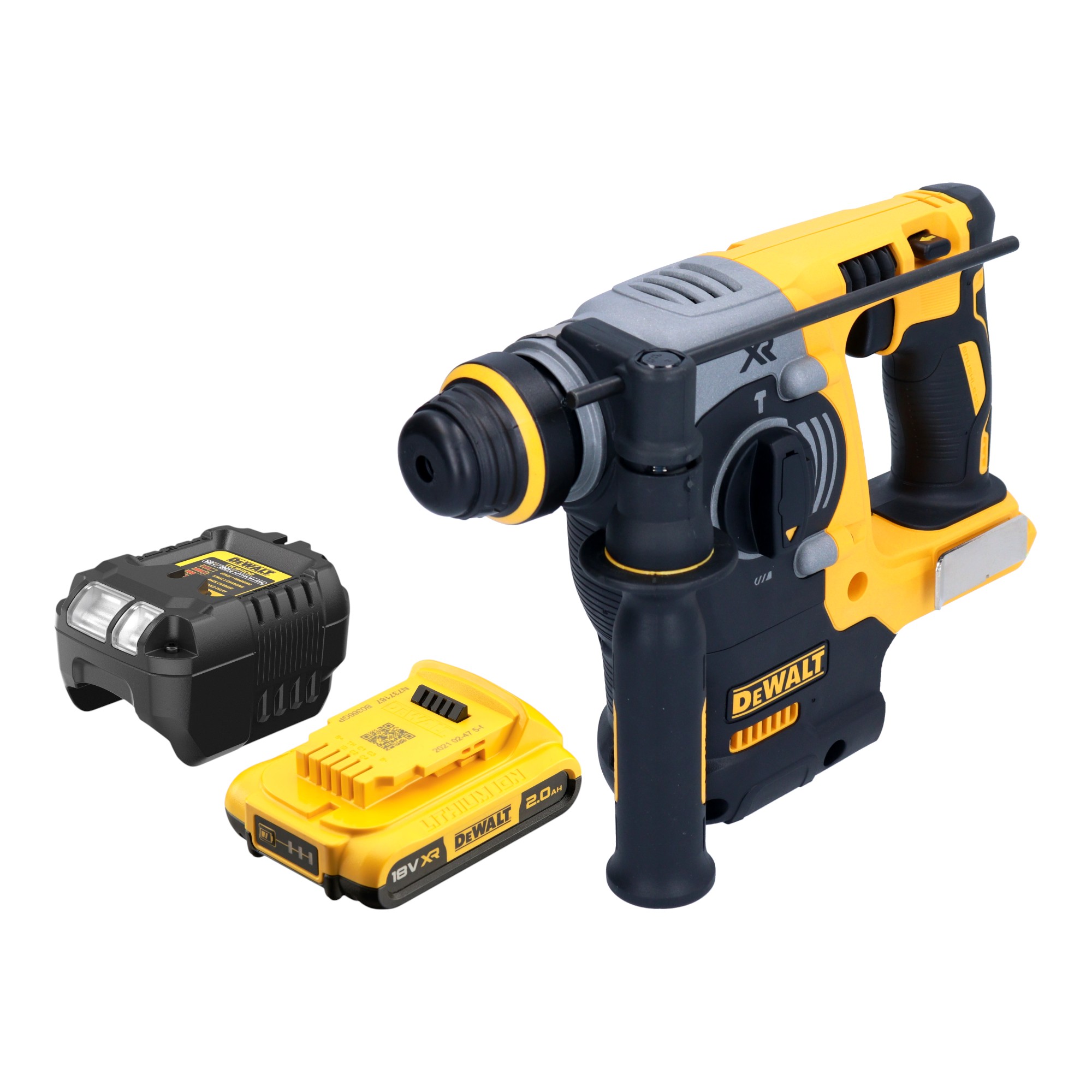 Dewalt Dch 273 D1 Akku Kombihammer 18 V 2, 1 J Sds Plus Brushless + 1x Akku 2, 0 Ah + Ladegerät