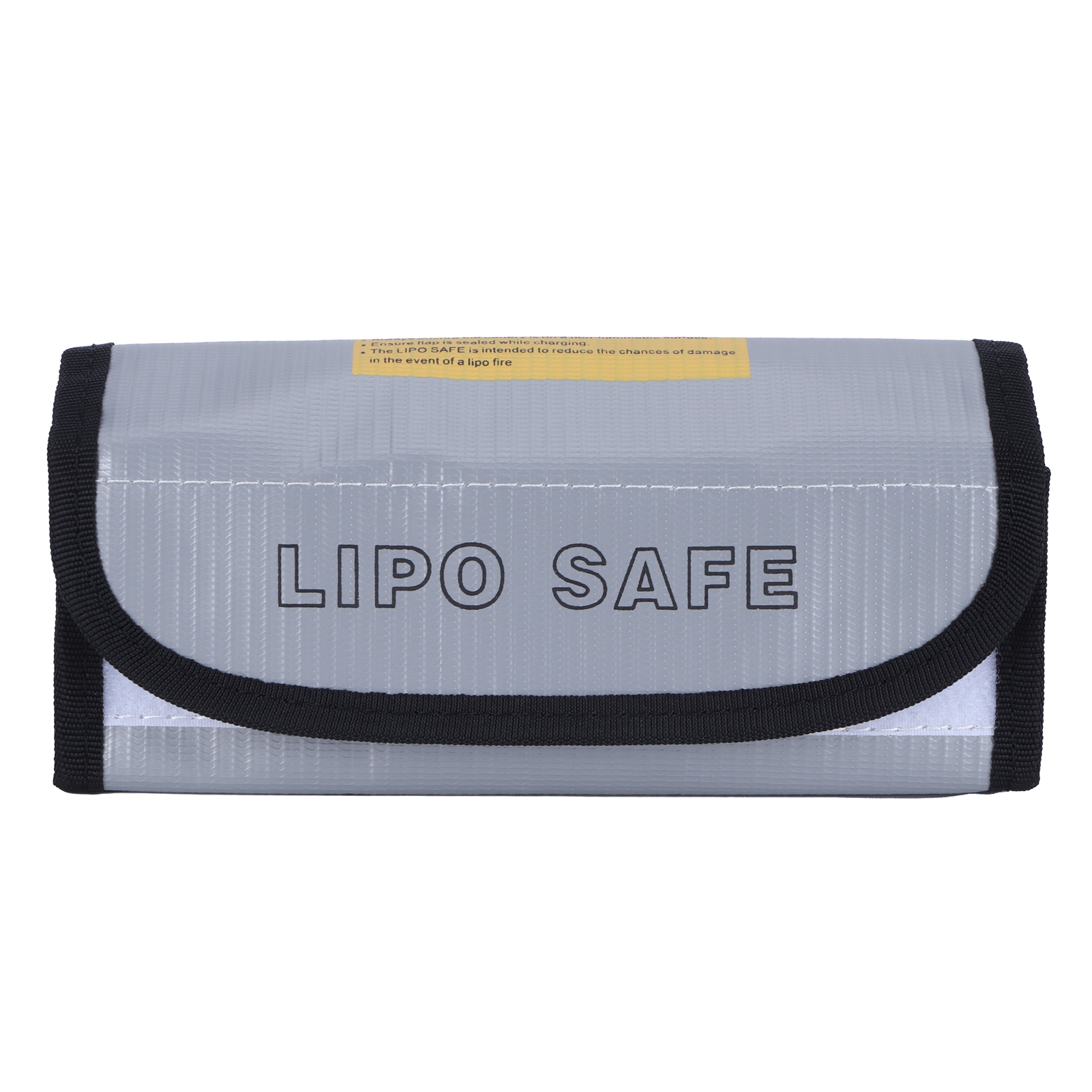 Sac de sécurité pour batterie lithium, ignifugé et antidéflagrant, gris