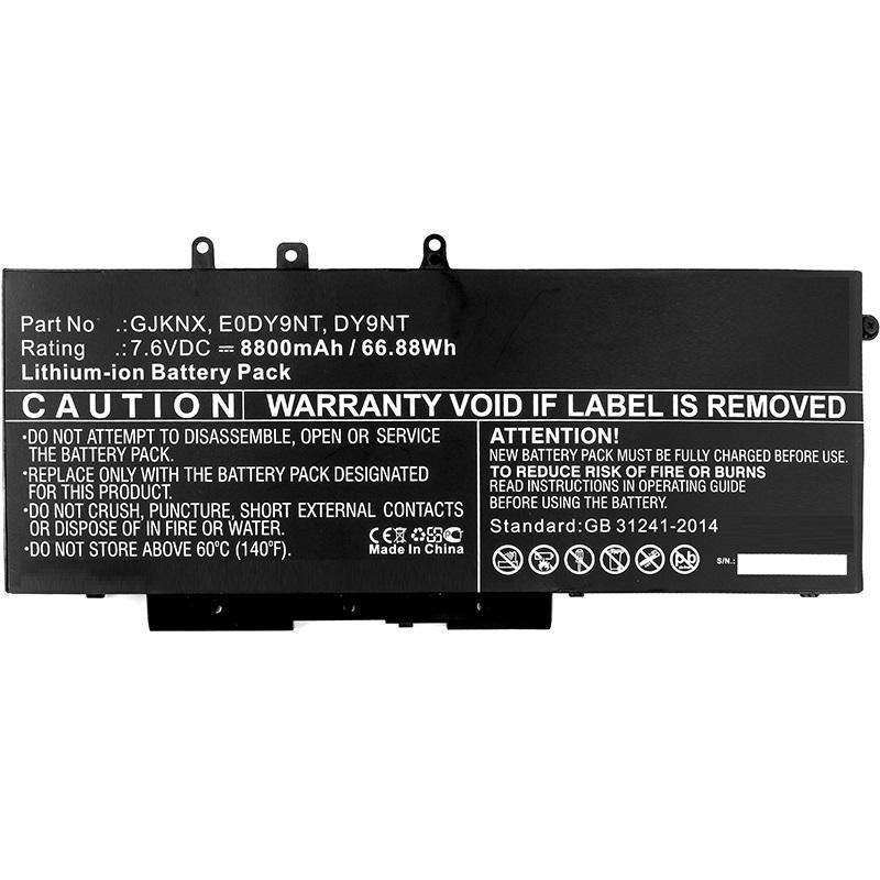 Microbattery Schwarz Coreparts Dell Laptop-Akku, Mbxde-Ba0