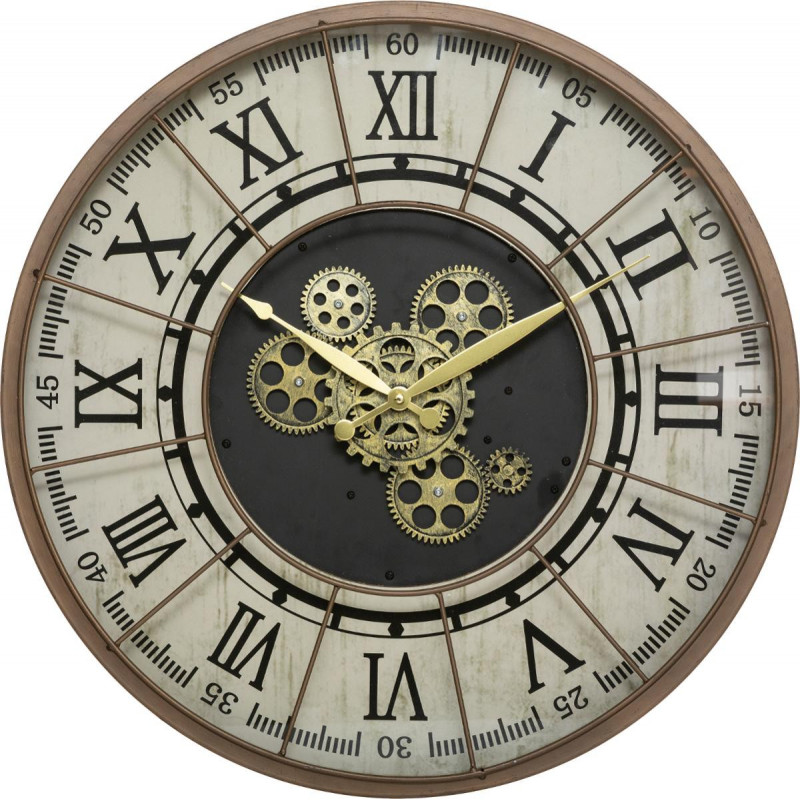 Horloge "stella" Métal Diamètre 57 Cm Atmosphera - -