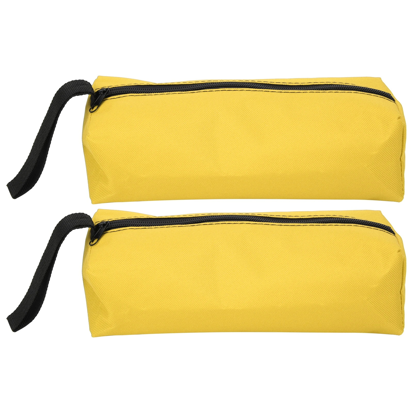 Sacoche à outils portable en polyester 600D avec dragonne, 25 x 8,5 x 7 cm, lot de 2