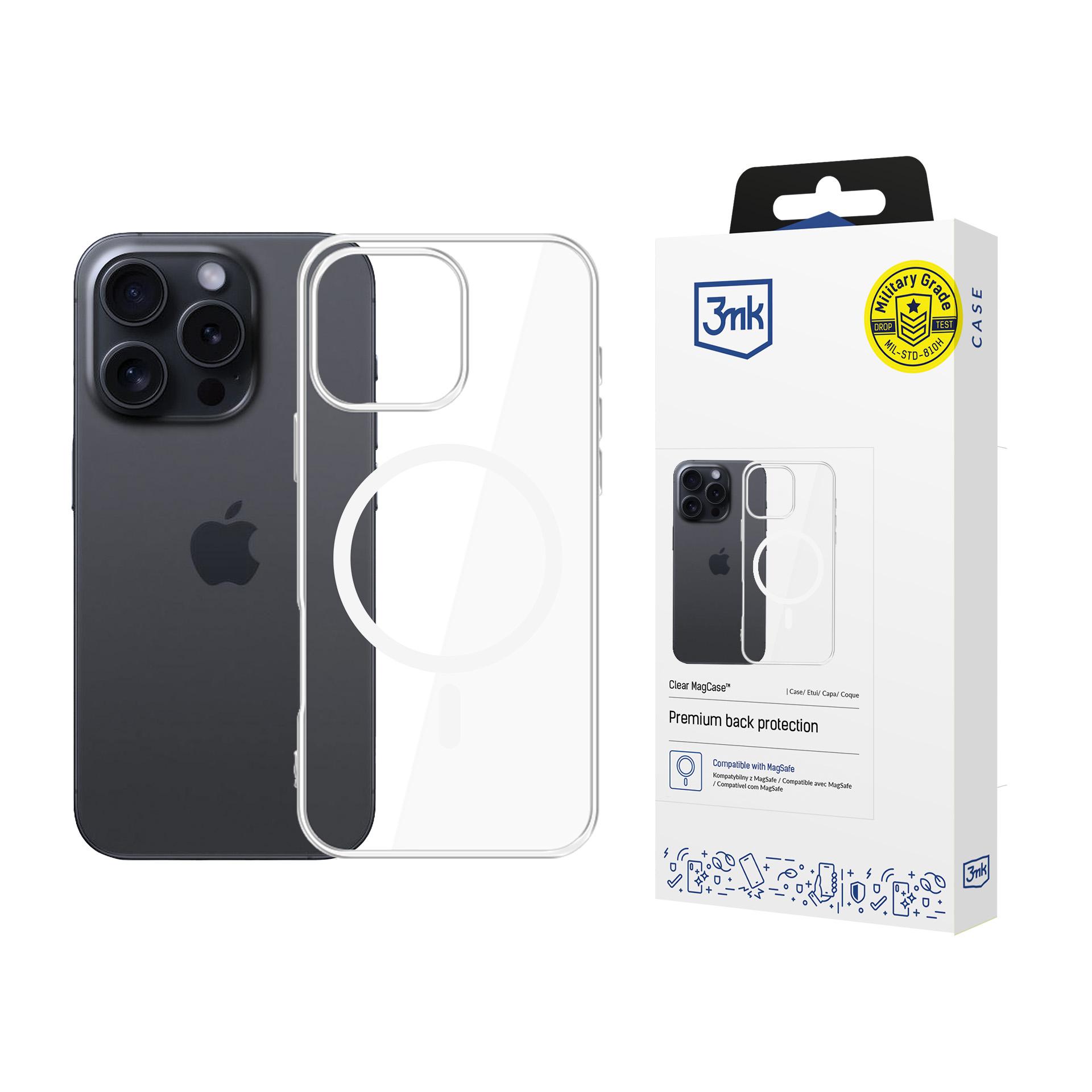 Oem Transparent Apple Iphone 16 Pro - 3Mk Clear Magcase