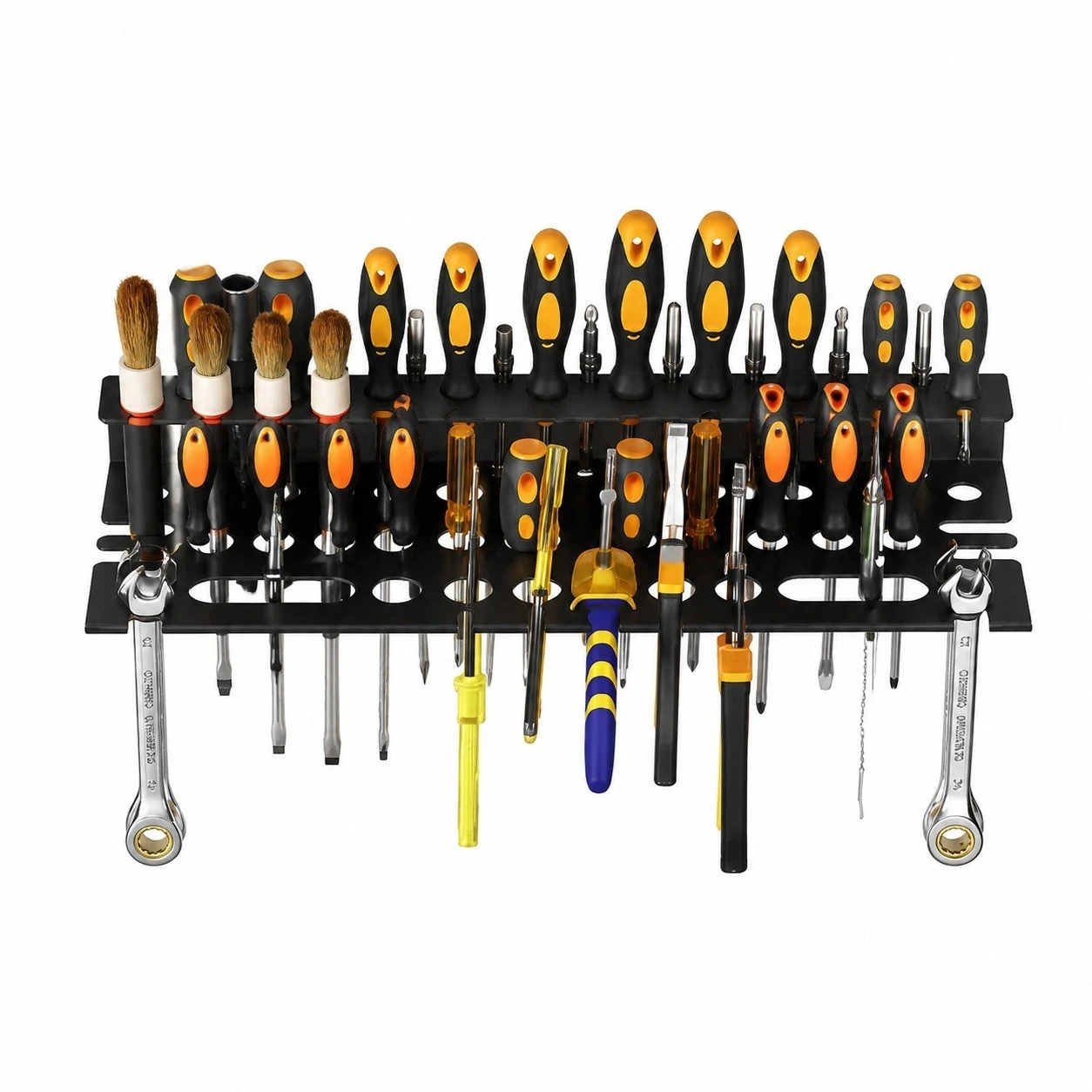 Support mural pour outils en acier au carbone, porte-marteau, tournevis et pinces, lot de 3