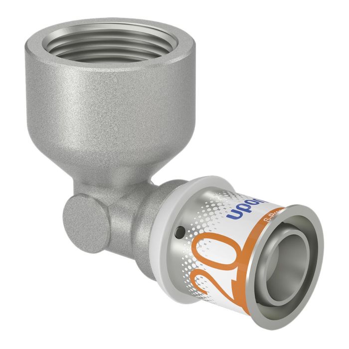 Uponor S-Press PLUS Knie mit Innengewinde 20-Rp3/4""FT 1070541 - Bild 5