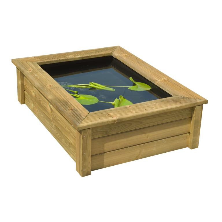 Quadro Wood I Holzumrandung H33,8x119,4x90,5 Cm