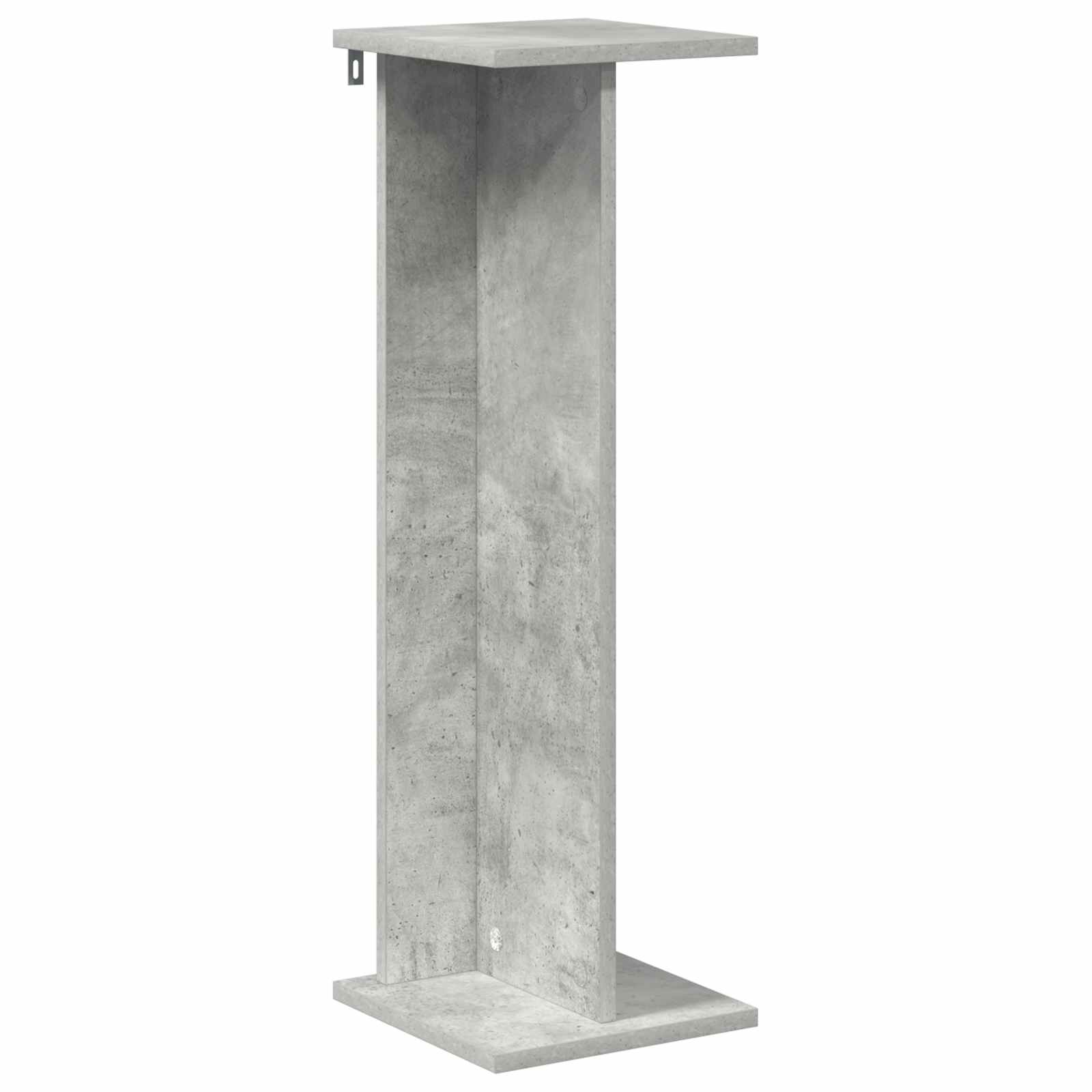 Vidaxl Plant Stand Concrete Grey 25 X 25.5 X 80.5 Cm Engineered Wood 8721364556904