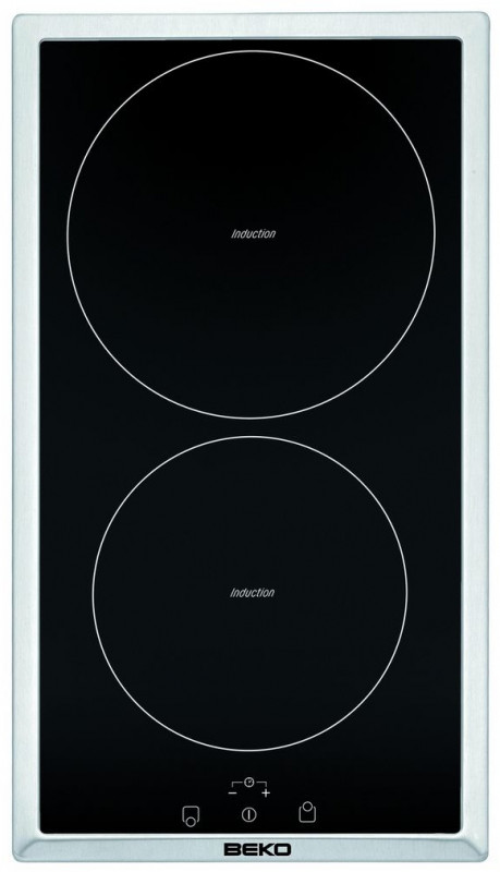 Beko HDMI 32400 DTX, Schwarz, Integriert, 50 cm, Zonen-Induktionskochfeld, Glas, 2 Zone(n) - Image 3
