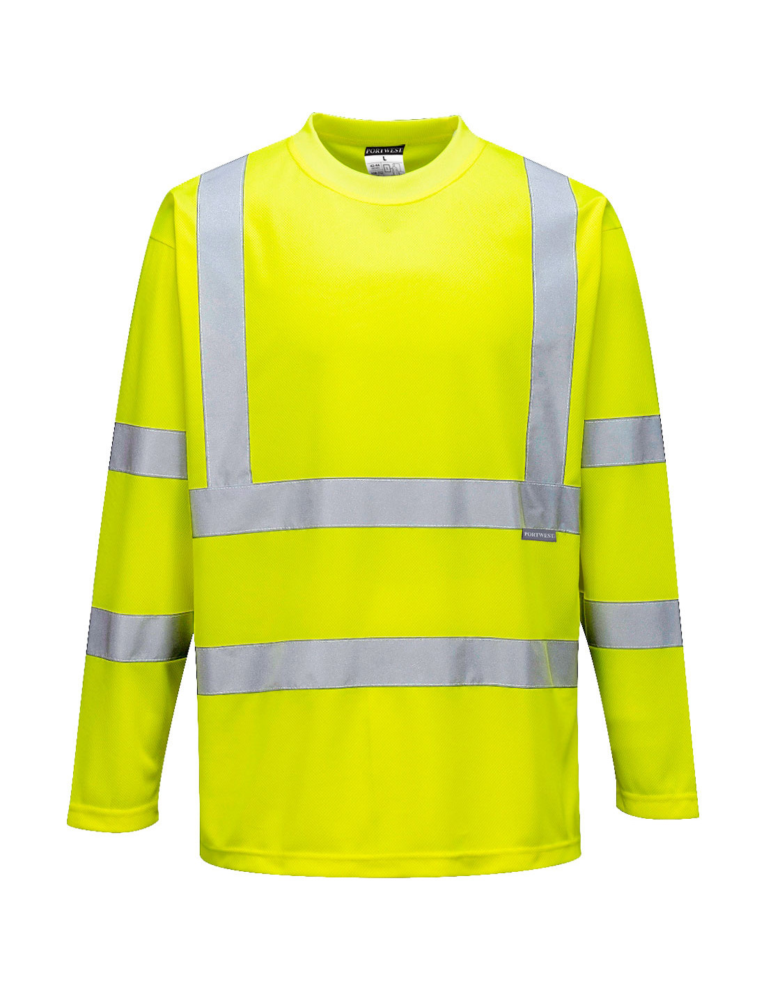 Portwest Gelb Hivis Langarm-T-Shirt Xl - Bild 4