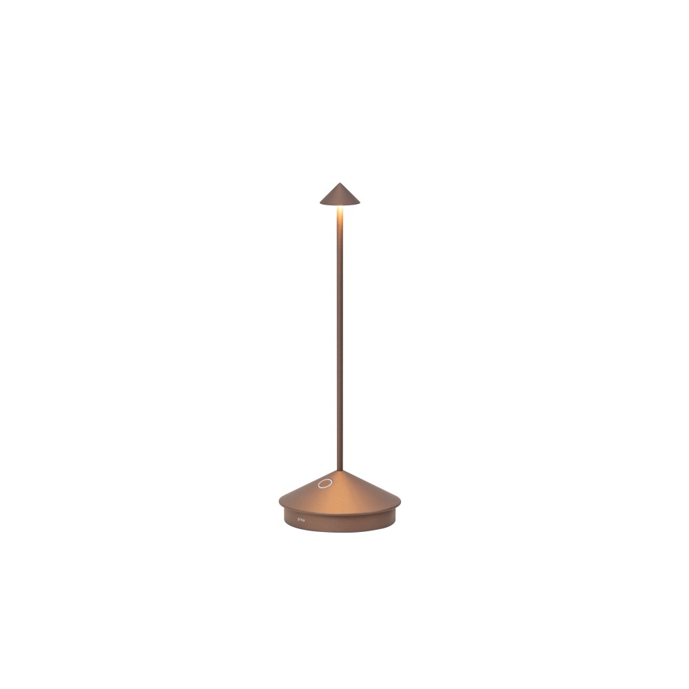 Zafferano - Lampe De Table Led Pina Pro Bronze