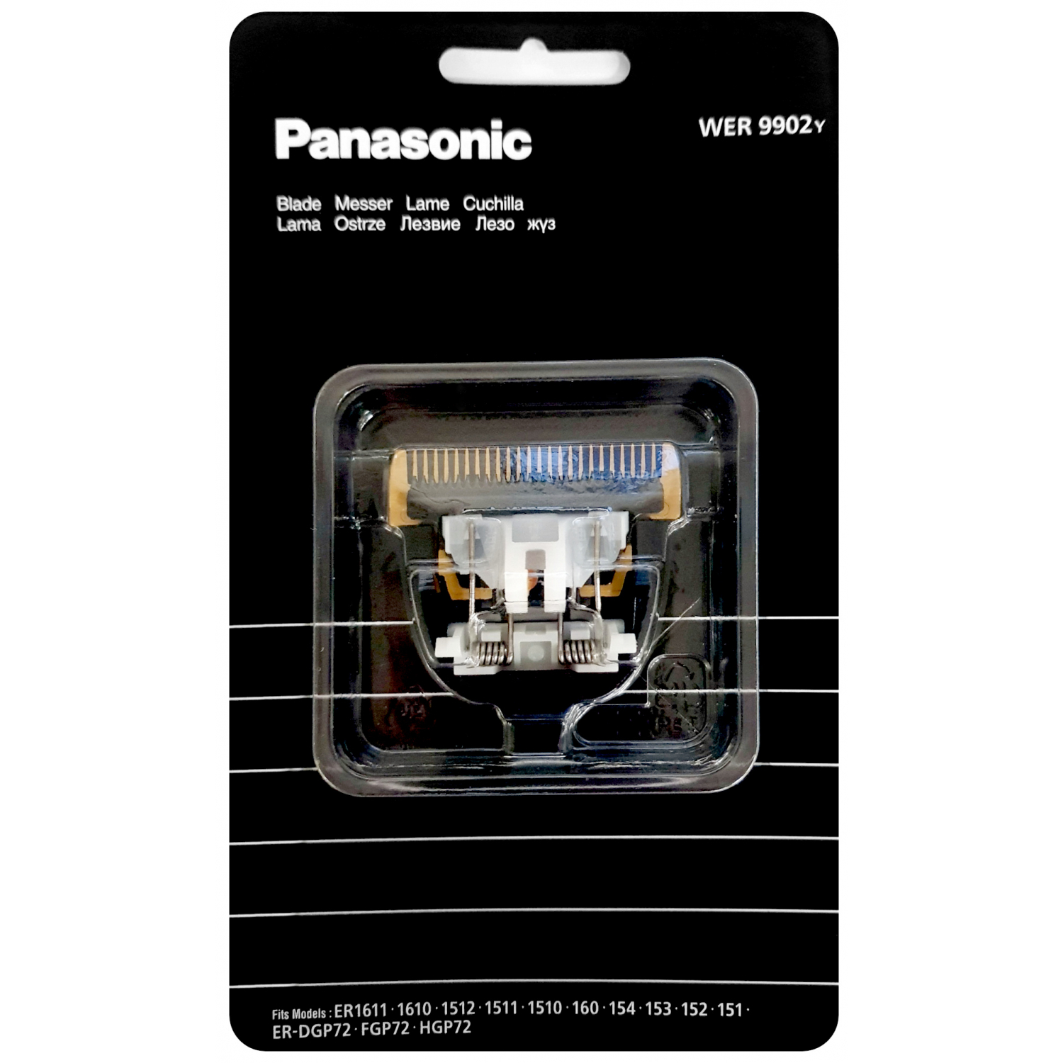 Panasonic Schwarz Wer9902y Ersatzmesser 1 St.